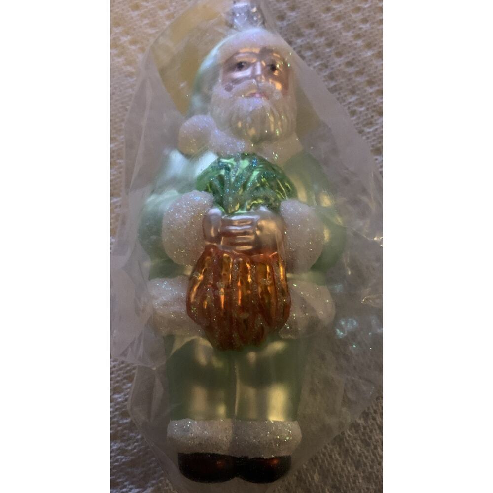 Patricia Breen Rare Sealed Easter Santa Claus Carrots Christmas Retired Ornament